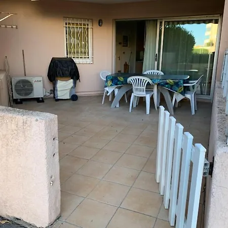 T2 Climatise - Rdc & Belle Terrasse A Frontignan Plage Exterior foto