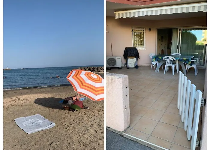T2 Climatise - Rdc & Belle Terrasse A Frontignan Plage